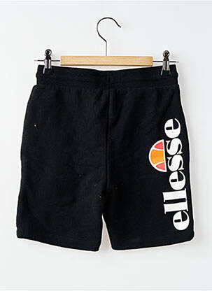 Short poches taille élastique noir ELLESSE garçon