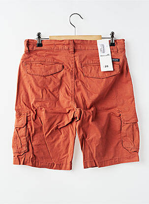 Bermuda stretch taille normale orange DEELUXE homme