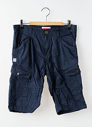 Bermuda tissage popeline bleu DEELUXE garçon