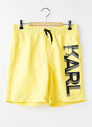 Short de bain fond doublé jaune KARL LAGERFELD garçon