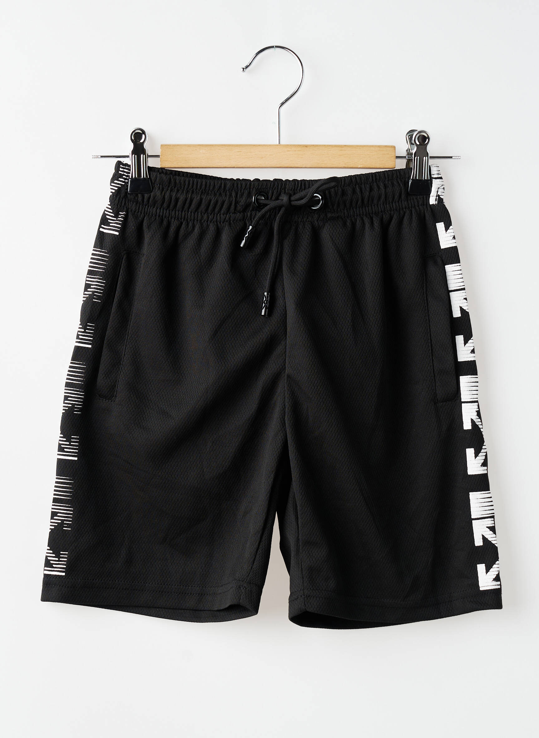Short stretch taille élastique noir BOOM KIDS garçon