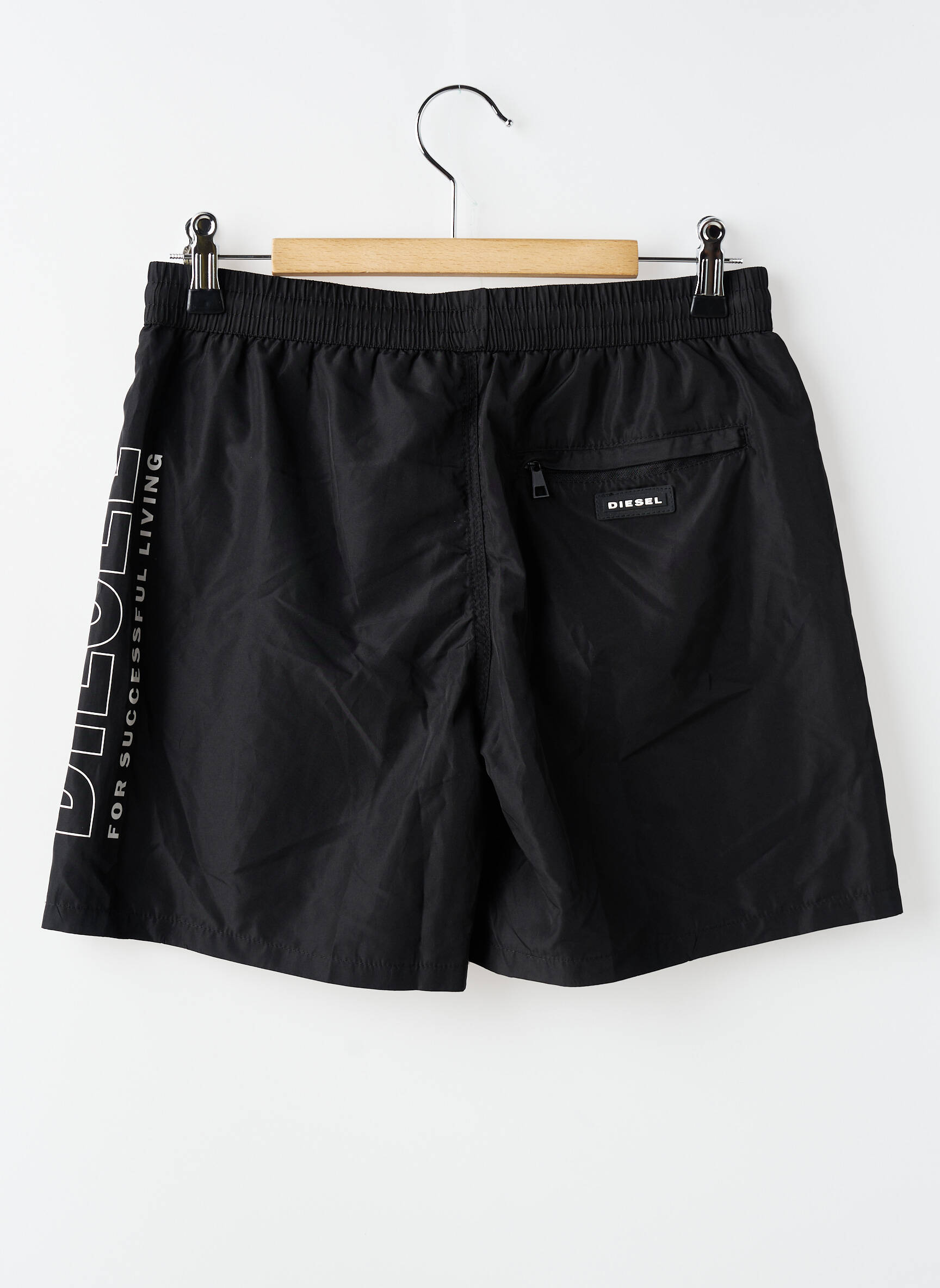 Short de bain fond doublé noir DIESEL garçon