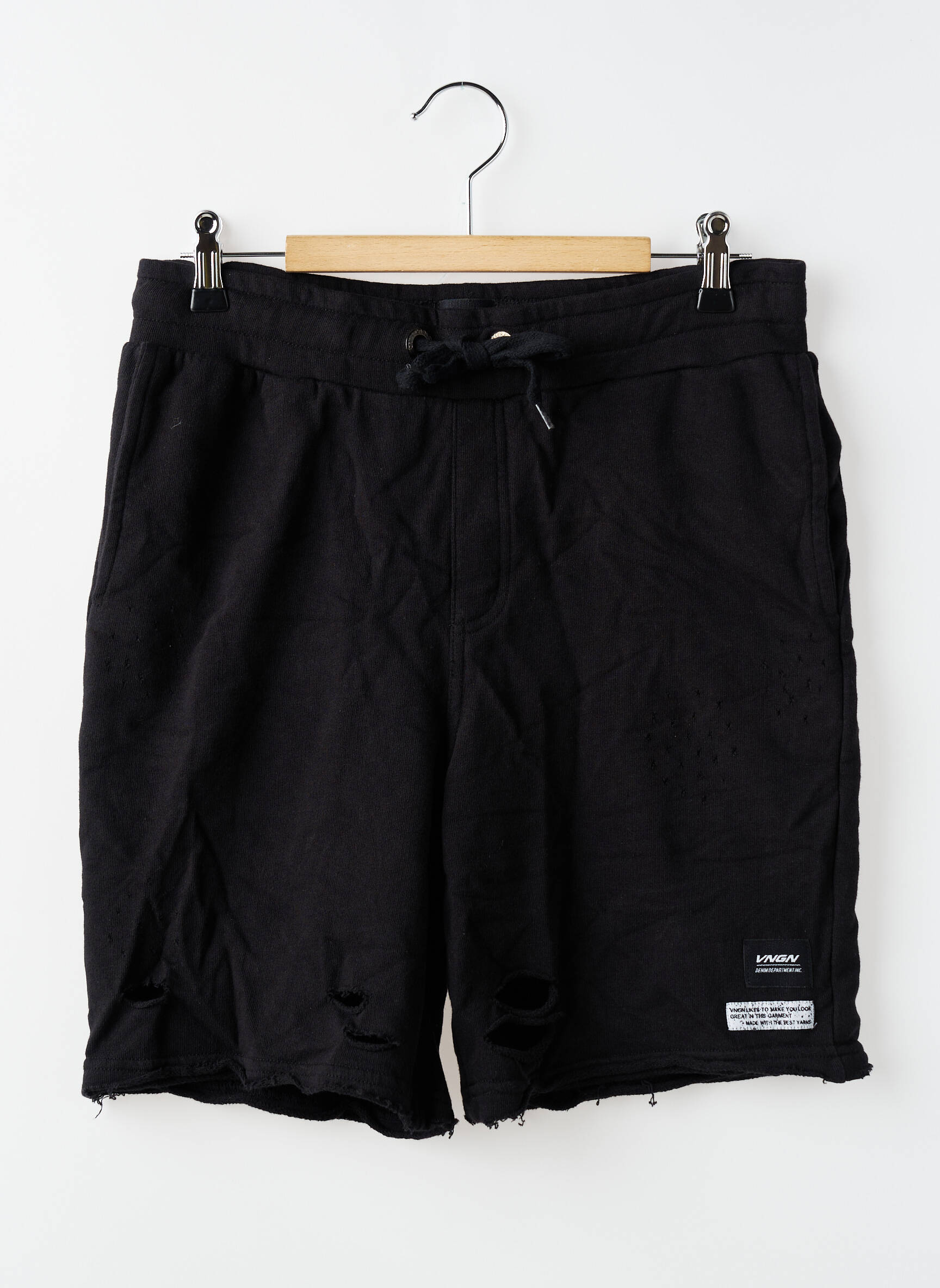 Short poches taille élastique noir VINGINO garçon