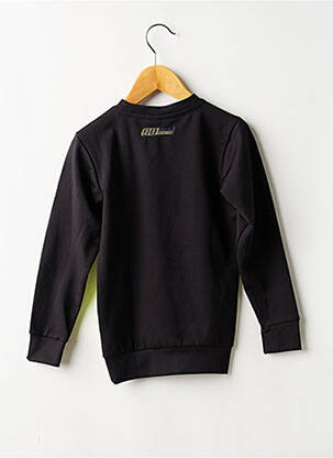 Sweat-shirt stretch manches longues noir 90 MINUTES garçon