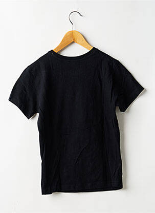 T-shirt stretch manches courtes noir DEELUXE garçon