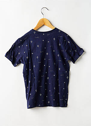 T-shirt tissage jersey manches courtes bleu DEELUXE garçon