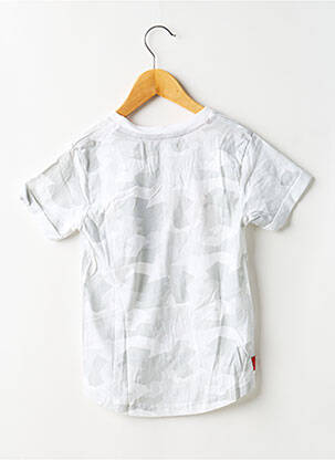 T-shirt stretch manches courtes gris DEELUXE garçon
