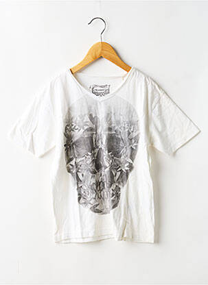 T-shirt stretch manches courtes beige BIAGGIO garçon