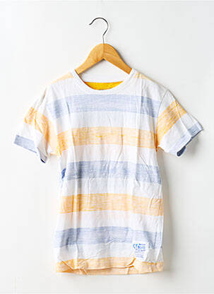 T-shirt stretch manches courtes jaune TIFFOSI garçon