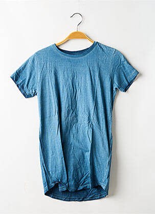 T-shirt stretch manches courtes bleu TEDDY SMITH garçon