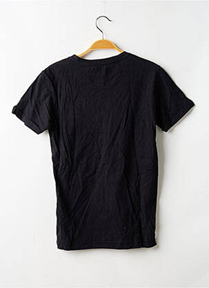 T-shirt stretch manches courtes noir DEELUXE garçon