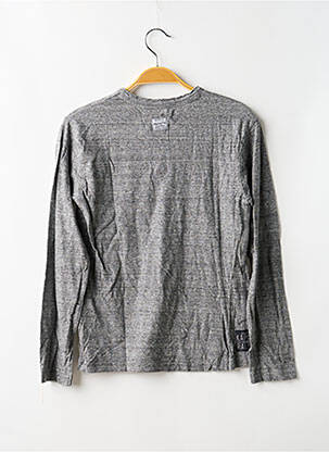 T-shirt manches longues manches longues gris KAPORAL garçon