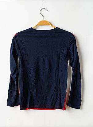 T-shirt manches longues manches longues bleu DEELUXE garçon
