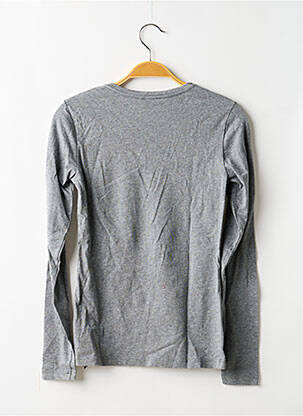 T-shirt manches longues manches longues gris EMPORIO ARMANI garçon