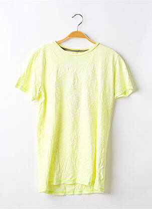 T-shirt stretch manches courtes jaune VINGINO garçon
