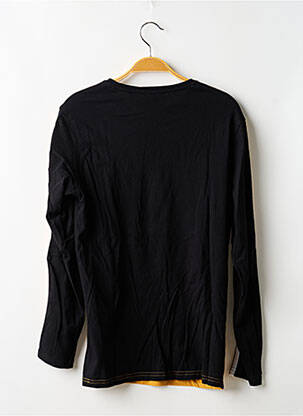 T-shirt manches longues manches longues noir DEELUXE garçon