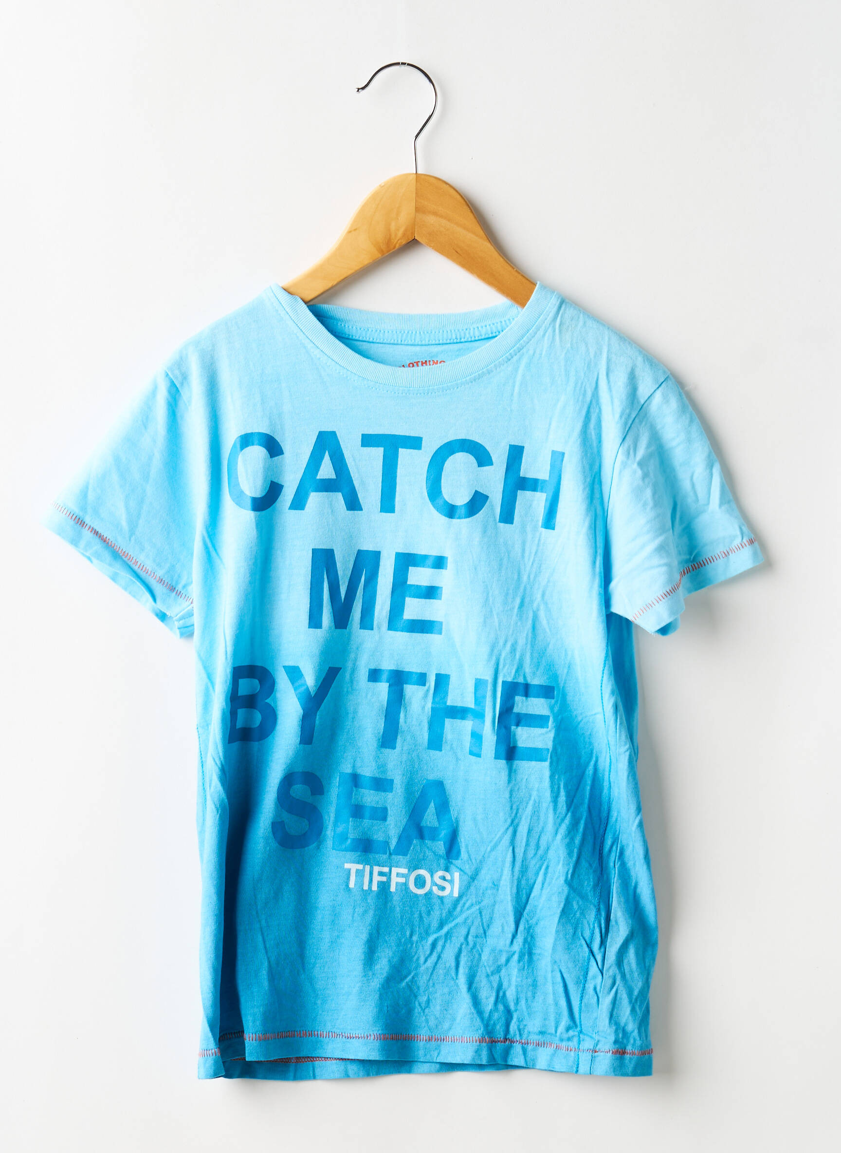 T-shirt stretch manches courtes bleu TIFFOSI garçon
