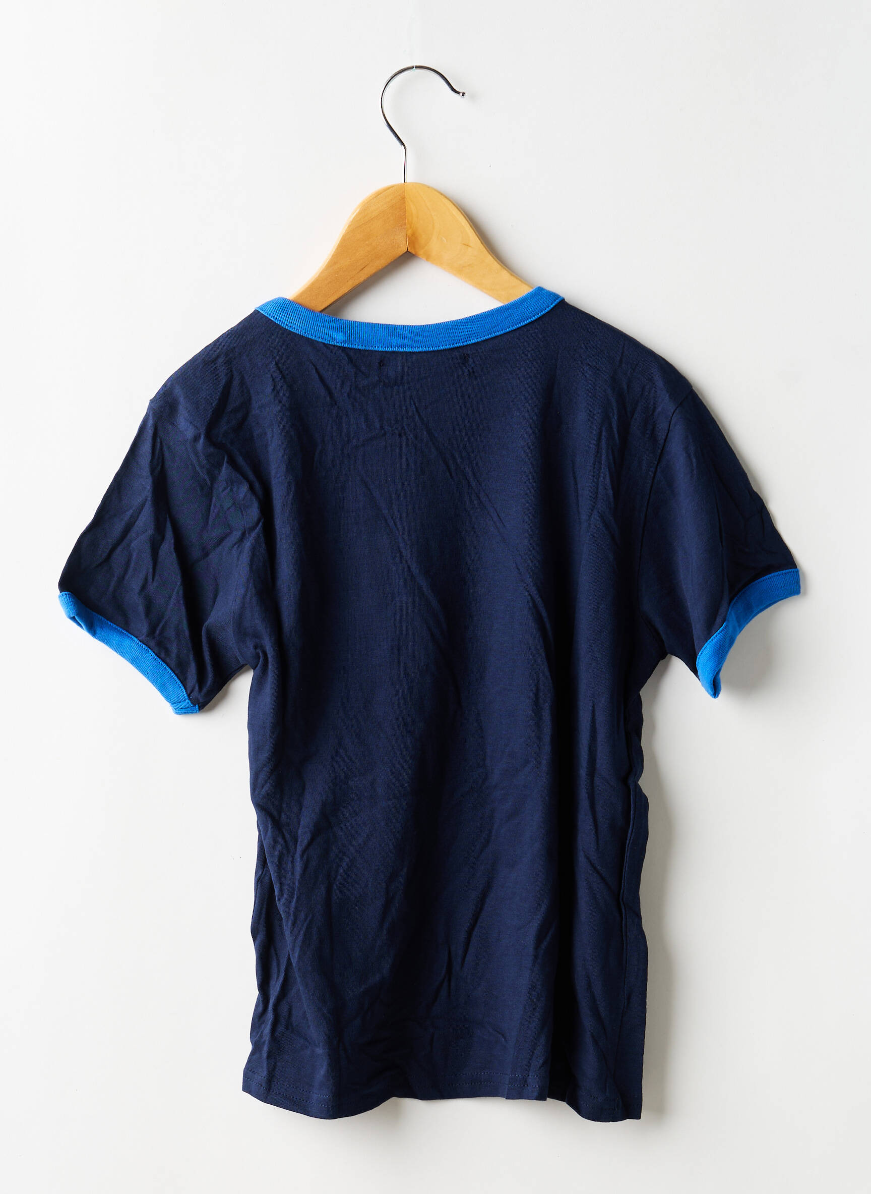 T-shirt stretch manches courtes bleu DEELUXE garçon