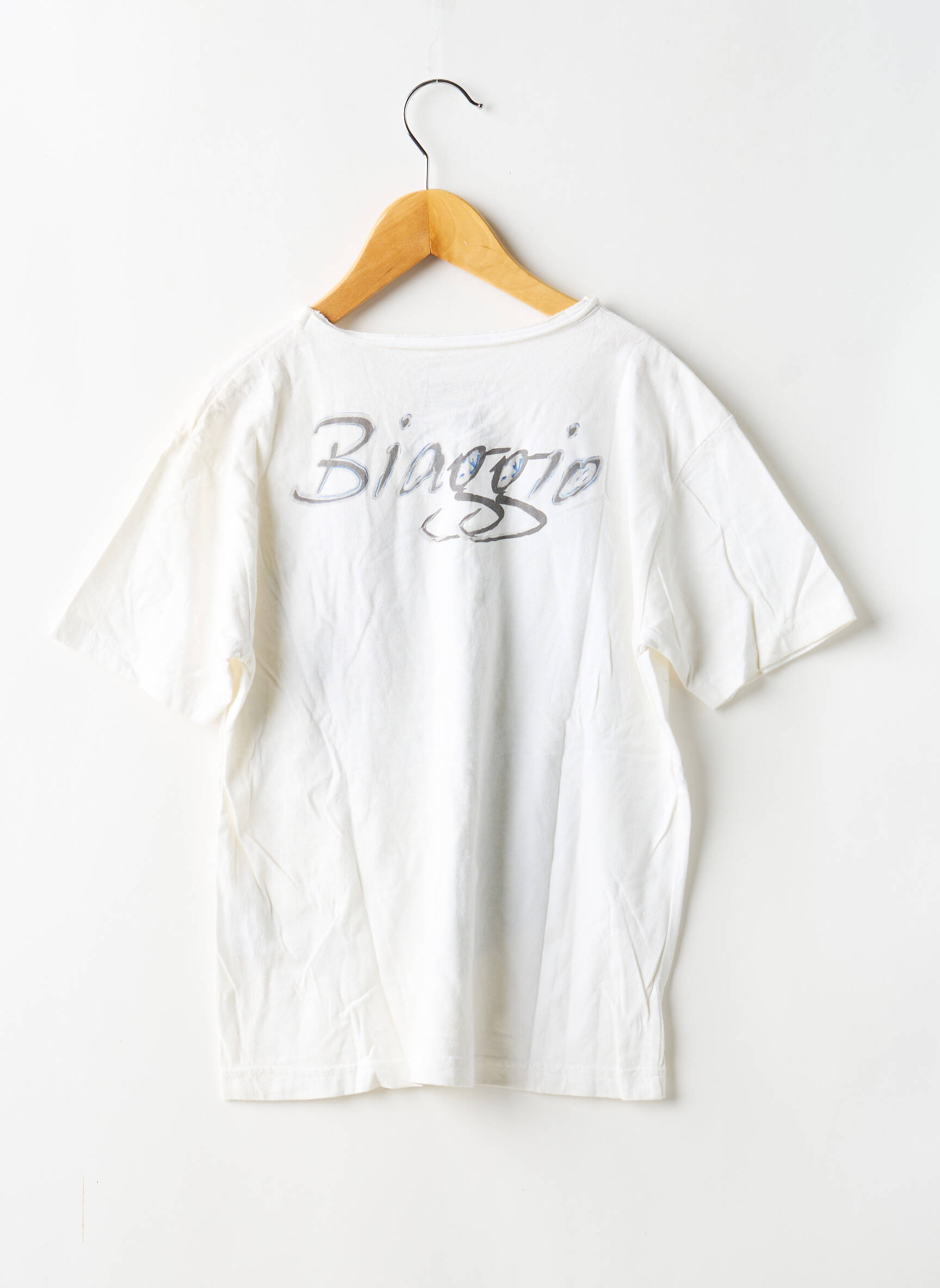 T-shirt stretch manches courtes beige BIAGGIO garçon