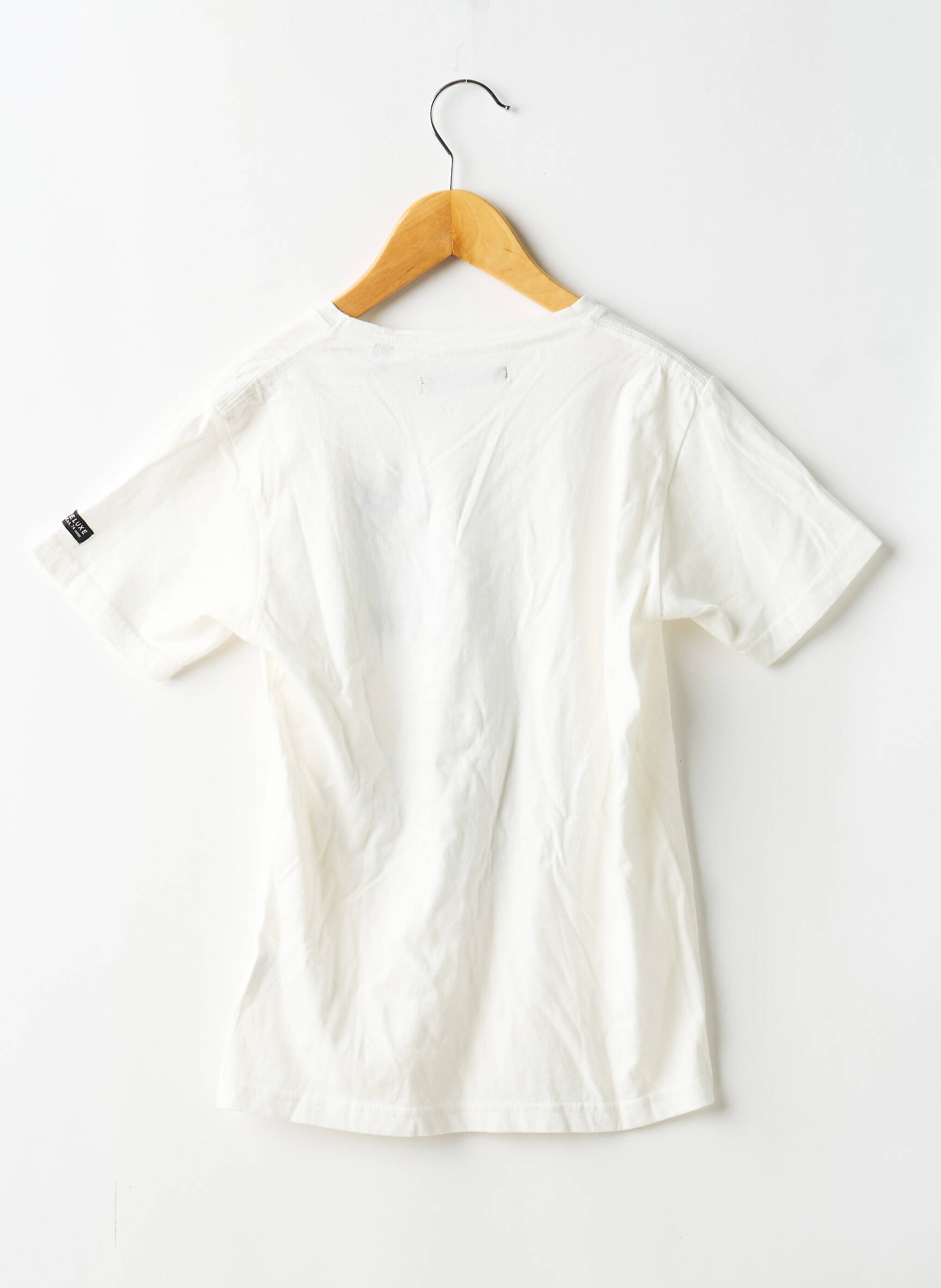 T-shirt stretch manches courtes beige DEELUXE garçon