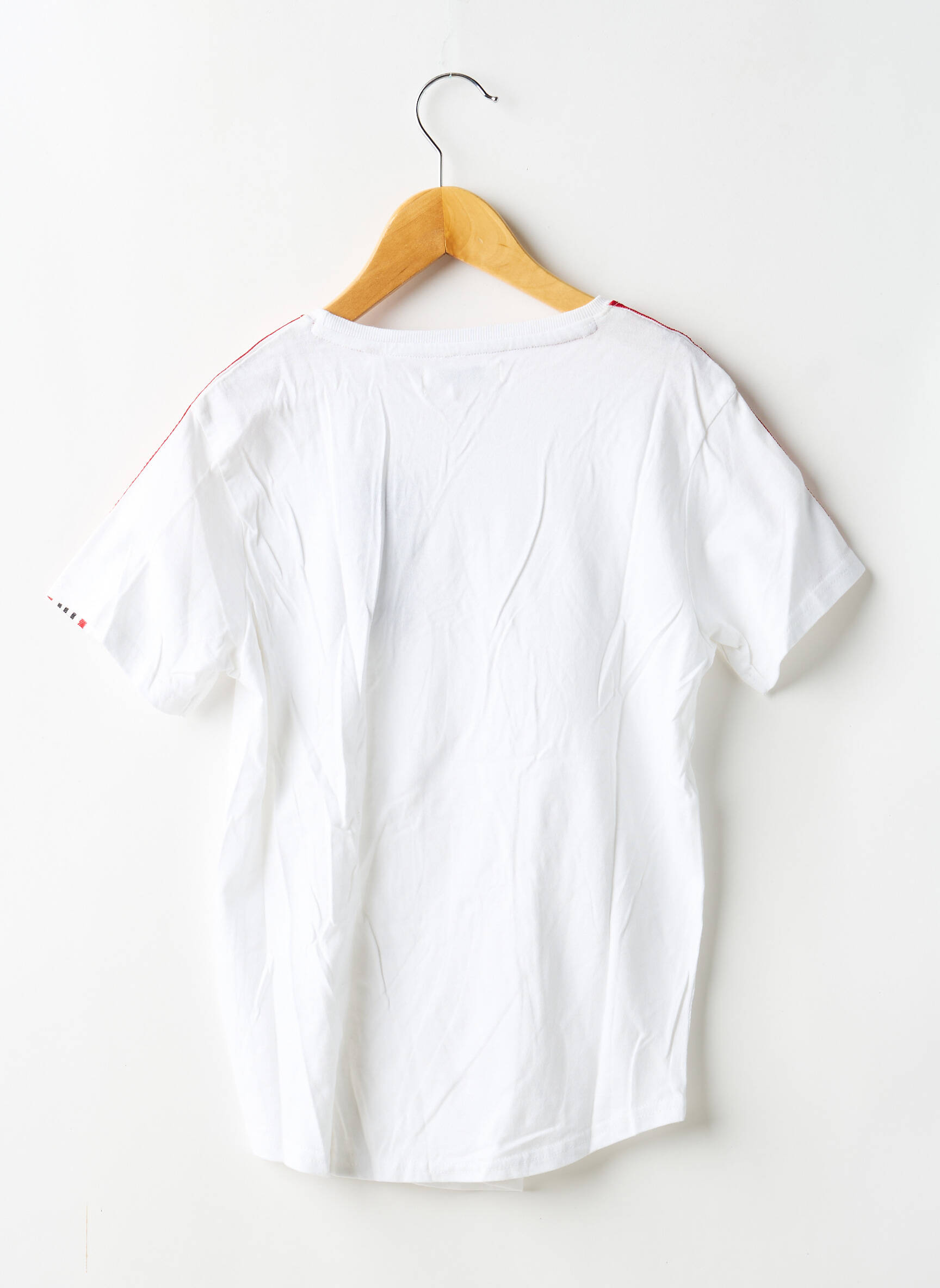 T-shirt stretch manches courtes blanc DEELUXE garçon
