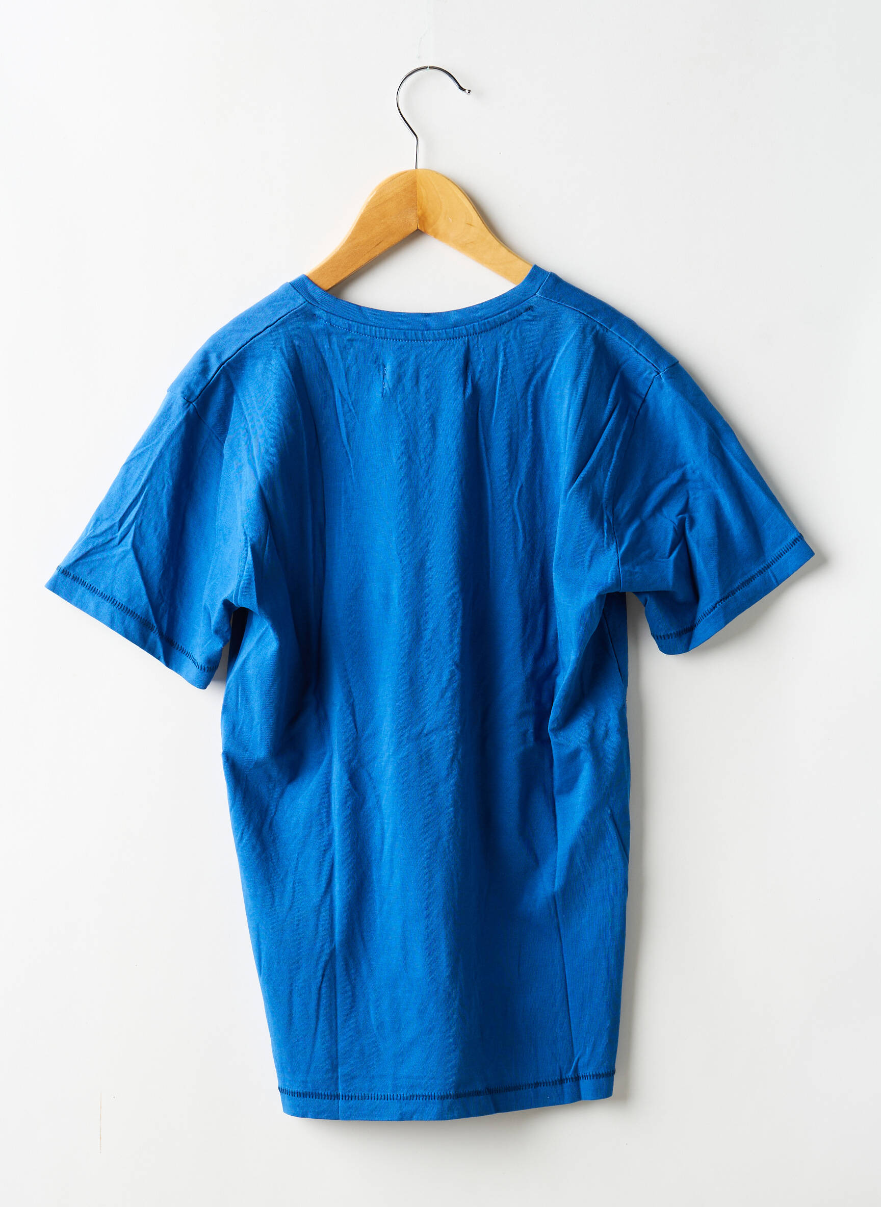 T-shirt tissage jersey manches courtes bleu KARPOS garçon