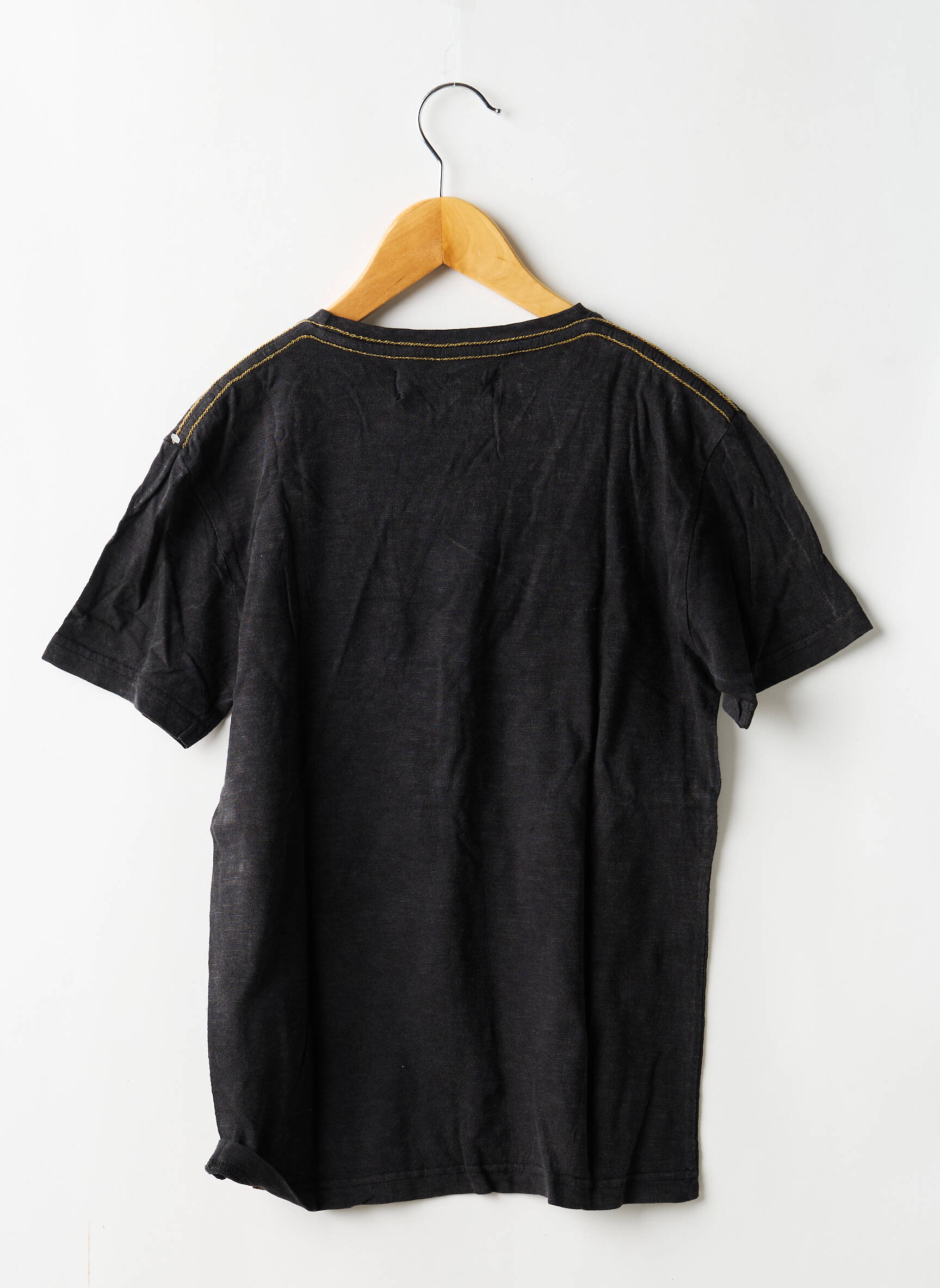 T-shirt stretch manches courtes gris KAPORAL garçon