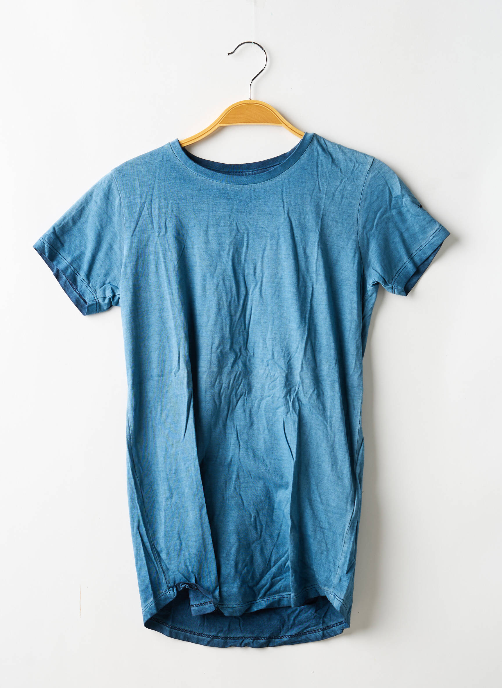 T-shirt stretch manches courtes bleu TEDDY SMITH garçon