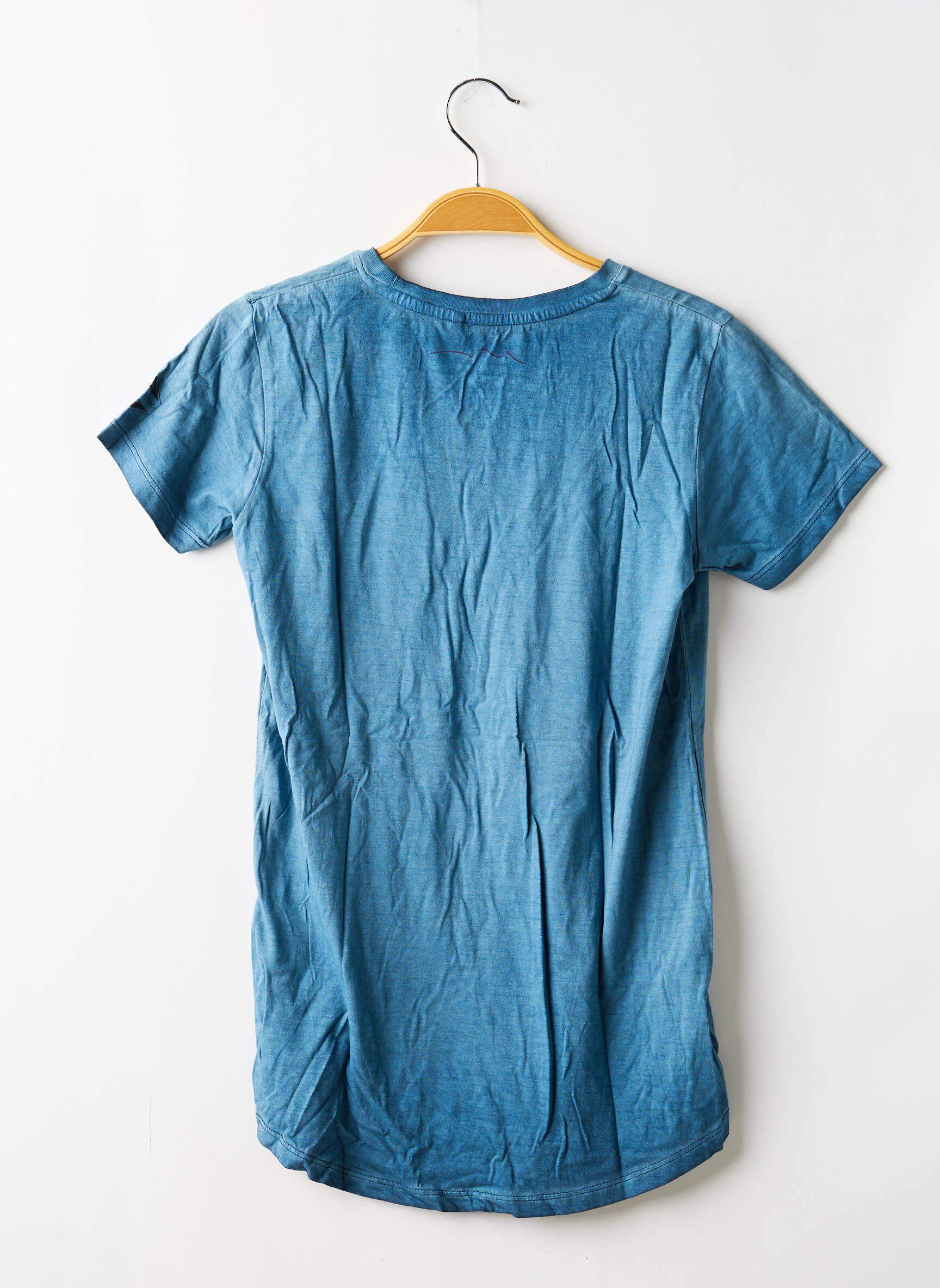T-shirt stretch manches courtes bleu TEDDY SMITH garçon