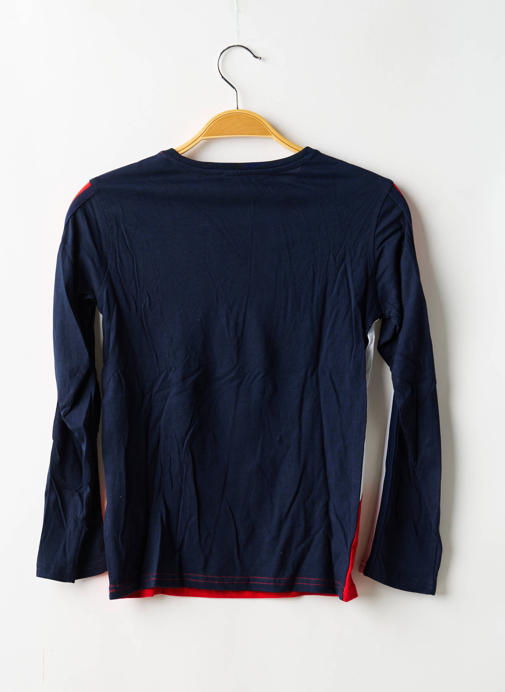 T-shirt manches longues manches longues bleu DEELUXE garçon