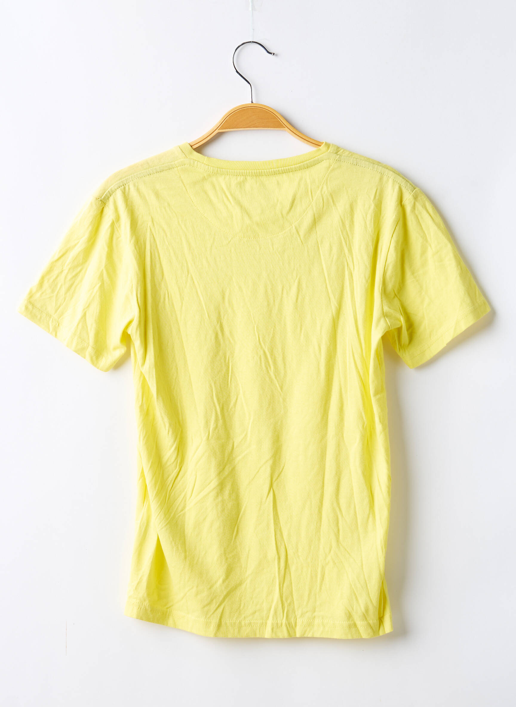 T-shirt stretch manches courtes jaune KAPORAL garçon