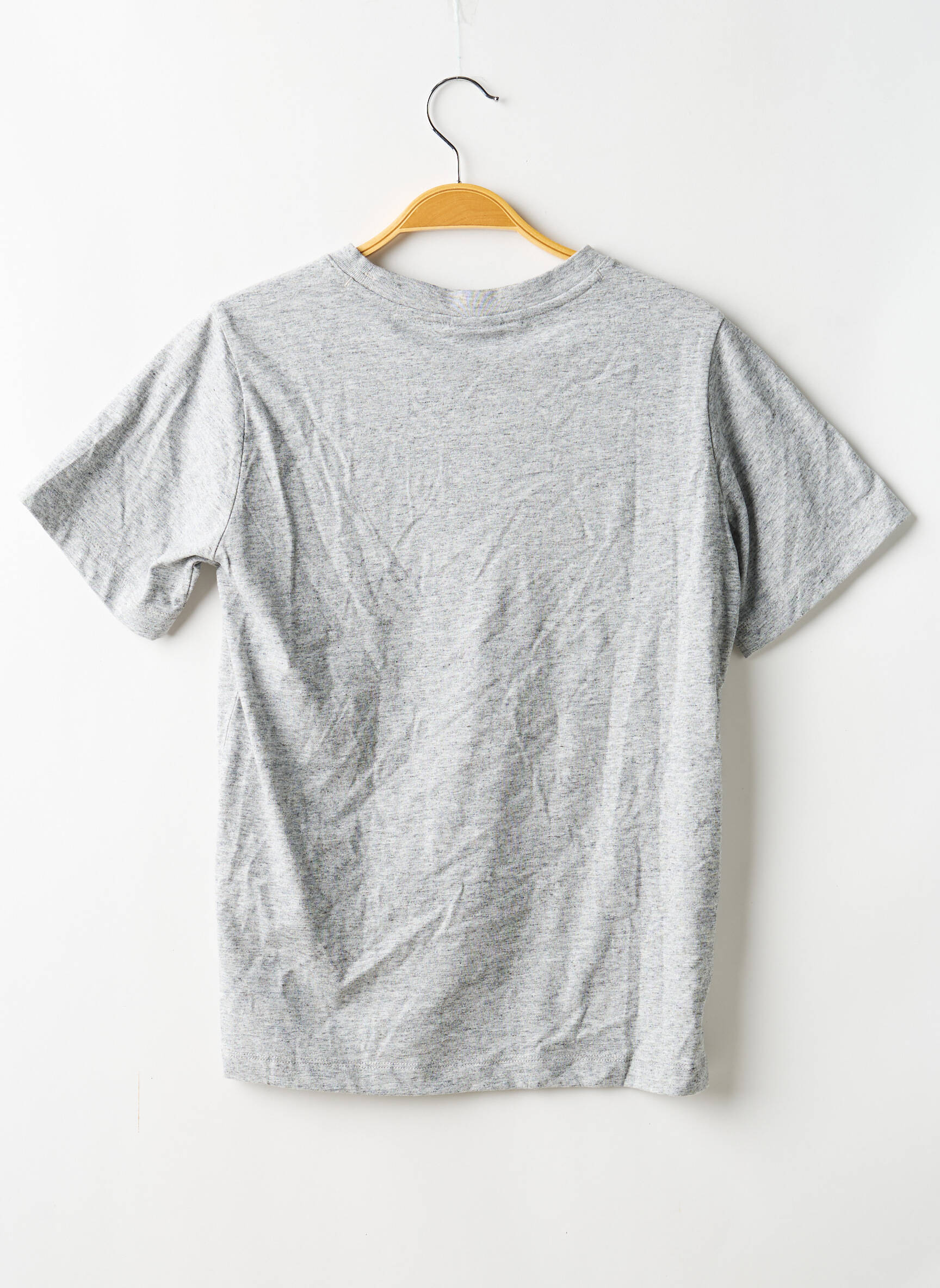 T-shirt tissage chiné manches courtes gris CHAMPION homme