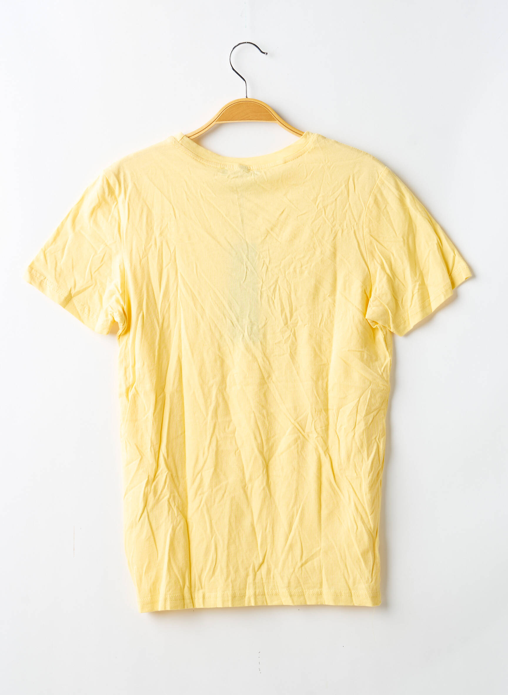 T-shirt stretch manches courtes jaune UNIPLAY homme