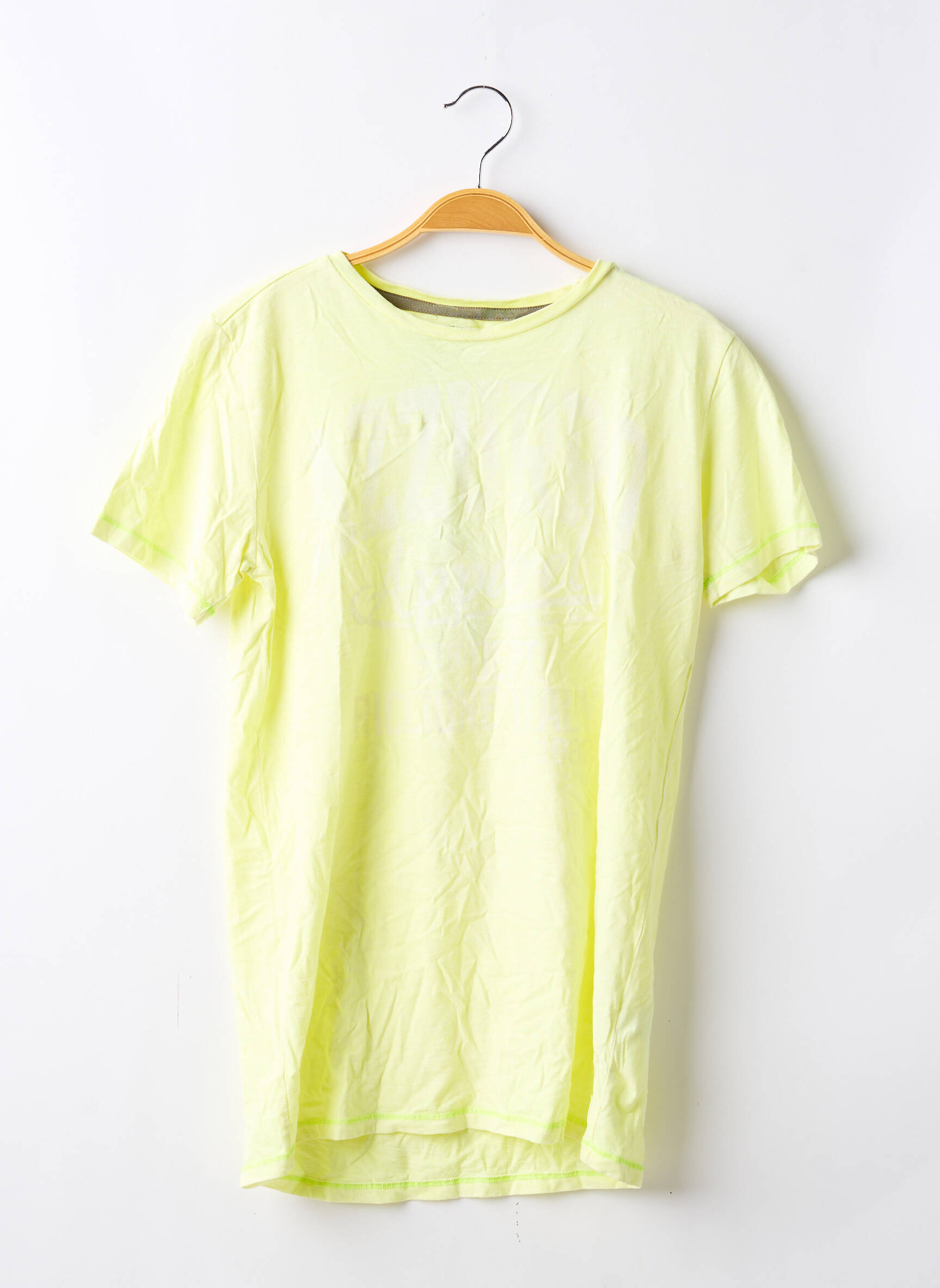 T-shirt stretch manches courtes jaune VINGINO garçon