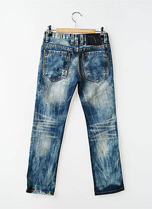 Jeans coupe slim stretch bleu DMD garçon