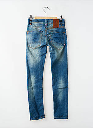 Jeans coupe slim stretch taille ajustable bleu VINGINO garçon