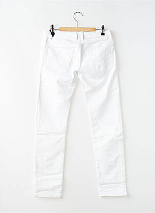 Jeans coupe slim poches taille ajustable blanc DIESEL garçon