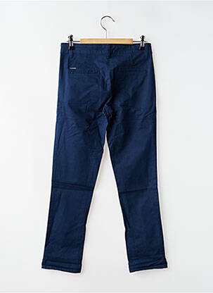 Pantalon chino tissage popeline taille ajustable bleu TIFFOSI garçon