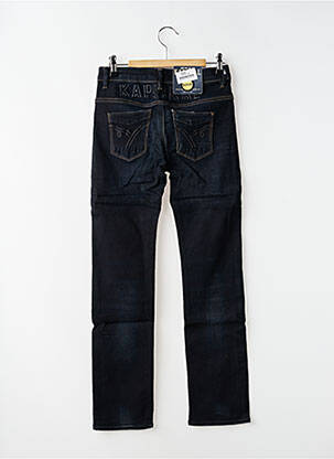 Jeans coupe droite stretch taille ajustable bleu KAPORAL garçon