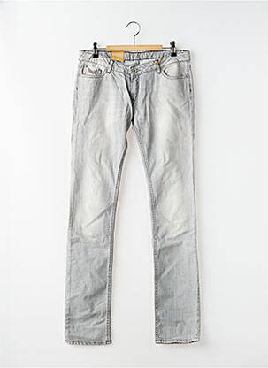 Jeans coupe slim stretch gris KAPORAL fille