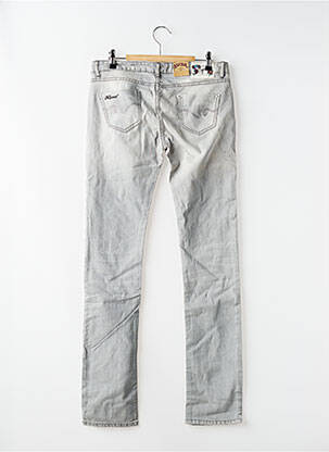 Jeans coupe slim stretch gris KAPORAL fille