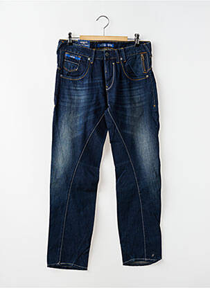 Jeans coupe droite taille élastique taille élastique bleu TIFFOSI garçon