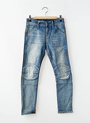 Jeans coupe slim stretch taille ajustable bleu G STAR garçon