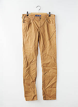 Jeans coupe slim poches taille ajustable beige TIFFOSI garçon