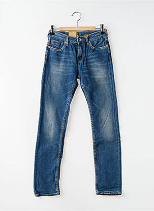 Jeans coupe slim stretch taille ajustable bleu KAPORAL garçon