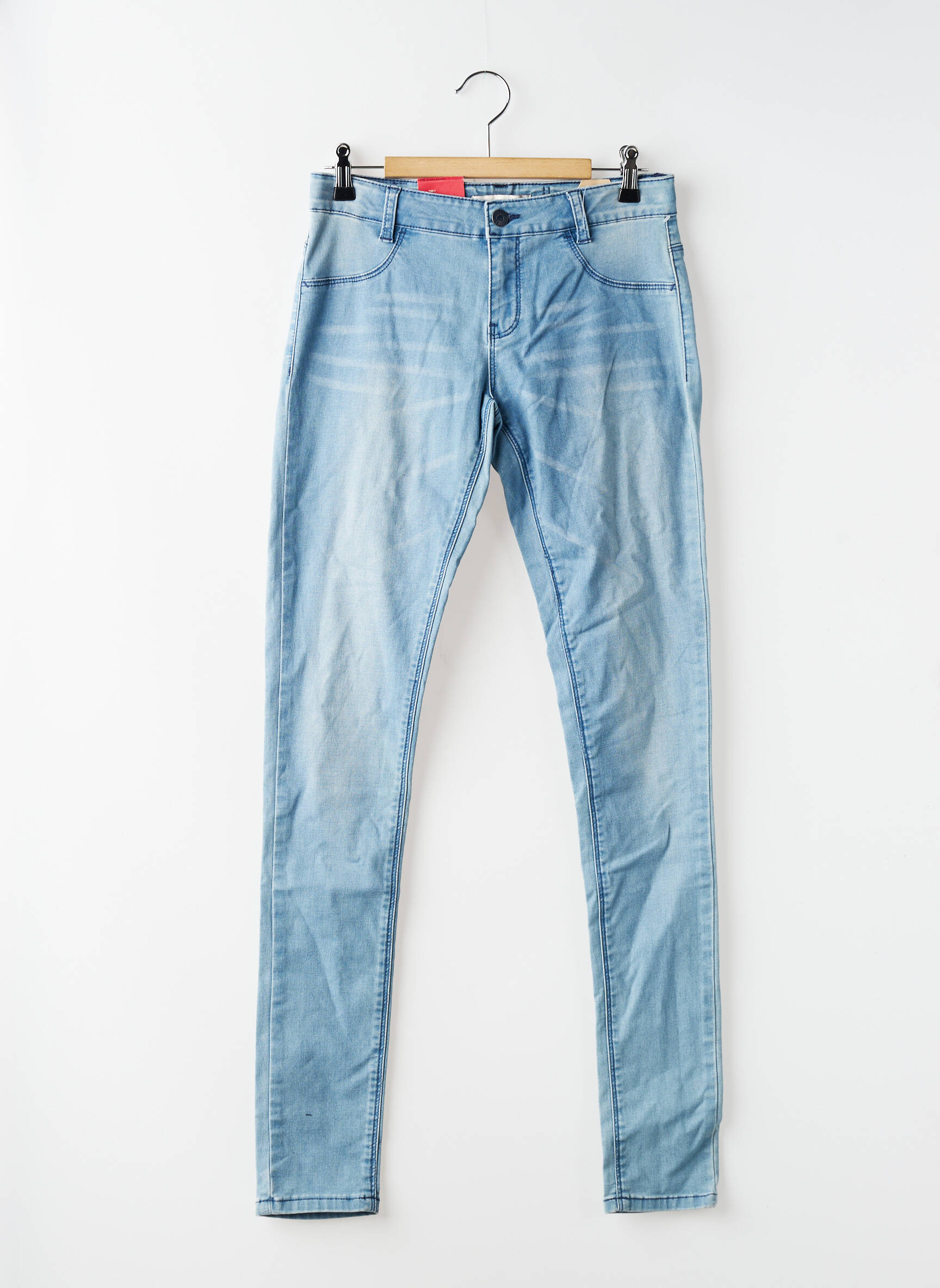 Jeans skinny stretch taille ajustable bleu LEVI'S garçon