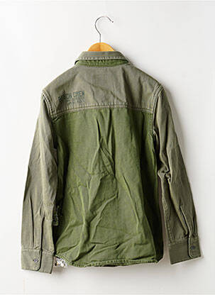 Chemise manches longues coupe cintrée vert VINGINO garçon