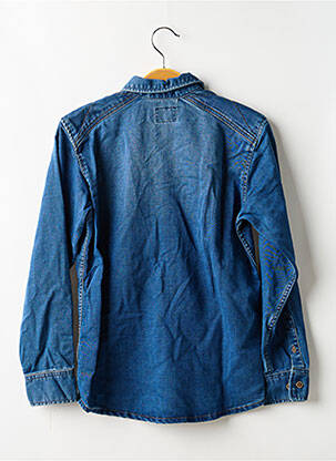 Chemise manches longues coupe droite bleu TIFFOSI garçon