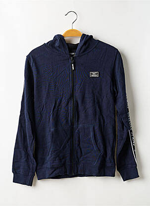 Veste casual col rond bleu DEELUXE garçon