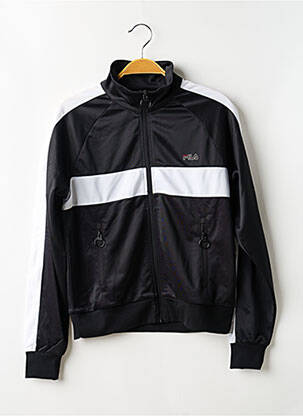 Veste casual resserrée sur le bas noir FILA homme